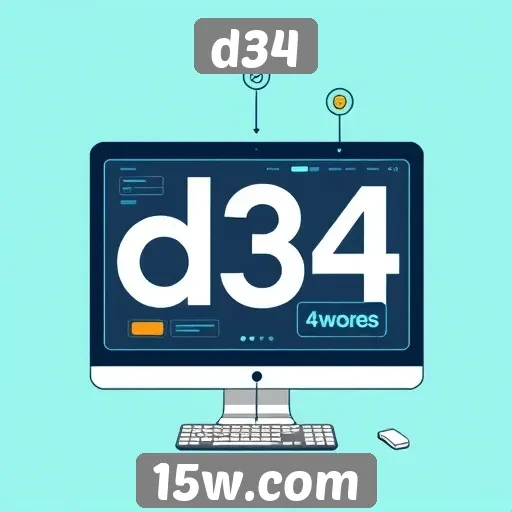 Análise das principais funcionalidades do site d34